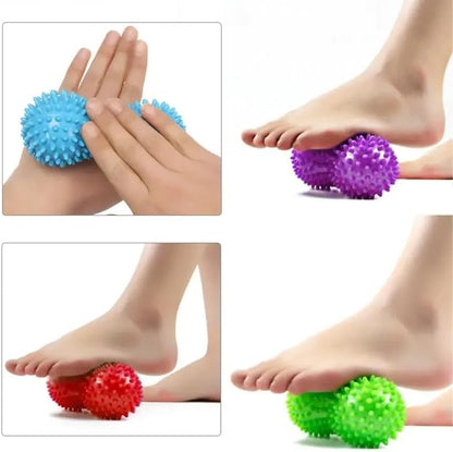 Peanut Massage Roller - Deep Tissue Muscle Pain Relief Back Neck Shoulder Massage Roller
