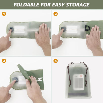 Inflatable Solar Rechargeable LED Camping Light