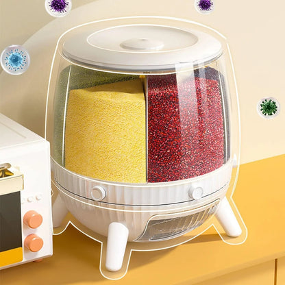 6 in 1 6Kg Countertop Cereal Dispenser