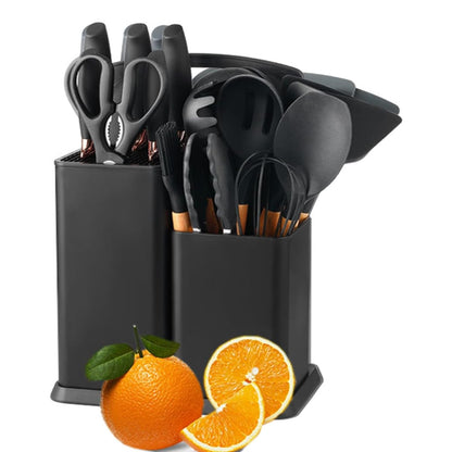 19 piece utensil set