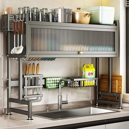 Over The Sink Cabinet Rack