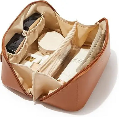 Cosmetics Leather Pouch