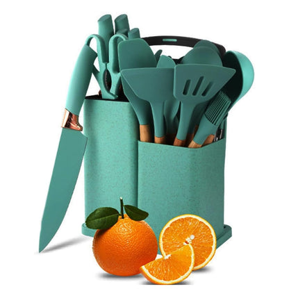 19-Pieces Silicone Kitchen Utensil Set