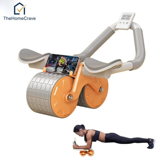 Abdominal Workout Wheel - Core Exercise Roller - Full Body Fitness Equipment