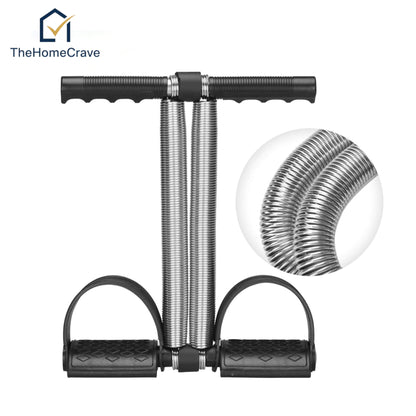 Double Spring Tummy Trimmer - Abdominal Exerciser - Home Gym Equipment