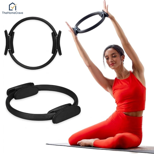 Pilates Ring Yoga Magic Circle – Dual Grip Resistance Ring for Home Workout