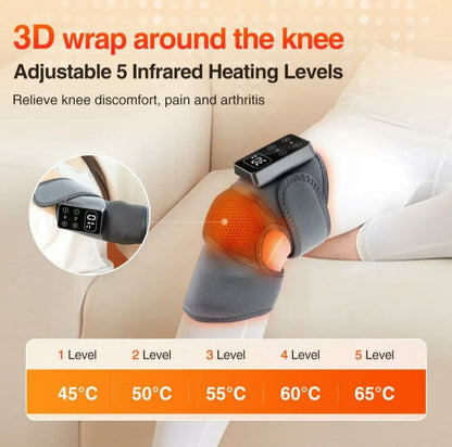 Knee Massager | Heating Pad | Vibration Massager | Knee Support | Pain Relief Device