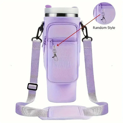 Stanley 40oz Tumbler Carrier  – Adjustable Strap & Phone Pocket