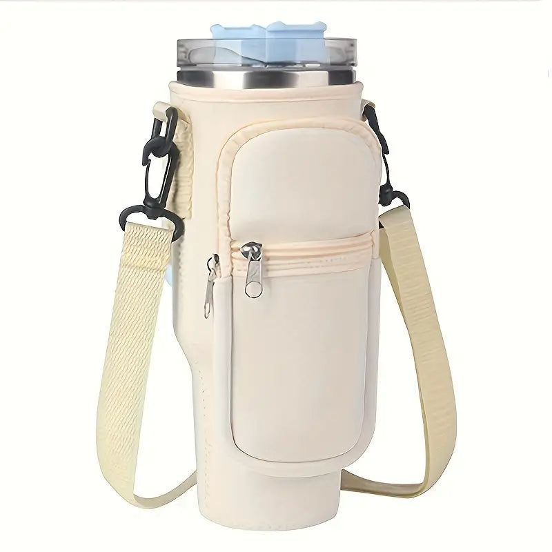 Stanley 40oz Tumbler Carrier  – Adjustable Strap & Phone Pocket
