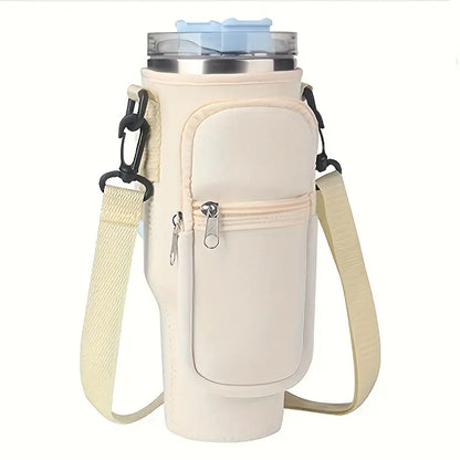 Stanley 40oz Tumbler Carrier  – Adjustable Strap & Phone Pocket