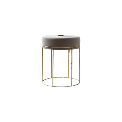 TitaniumEdge Modern Velvet Stool