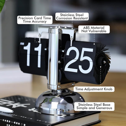 Retro Flip Desk Clock
