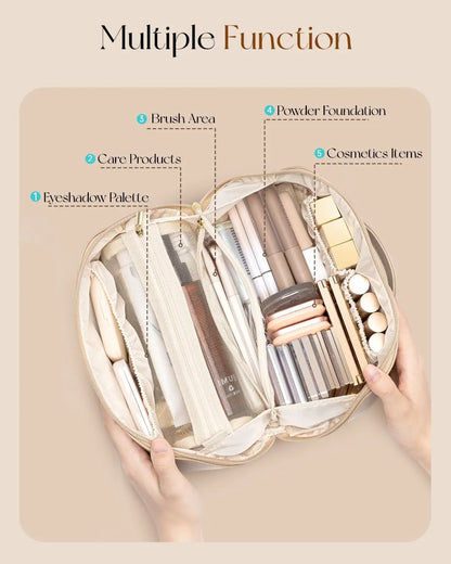 Cosmetics Leather Pouch