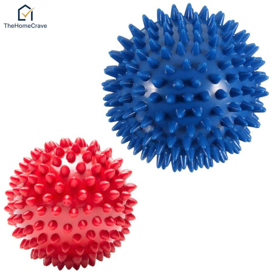 Spiky Massage Ball for Muscle Pain Relief - Fitness Recovery Ball for Back Neck Shoulder Hand Foot